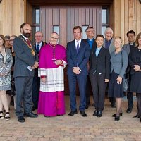 Bishop of East Anglia blesses new crematorium for Uttlesford