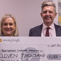 Westerleigh Group makes final donation to 2022 corporate charity partner