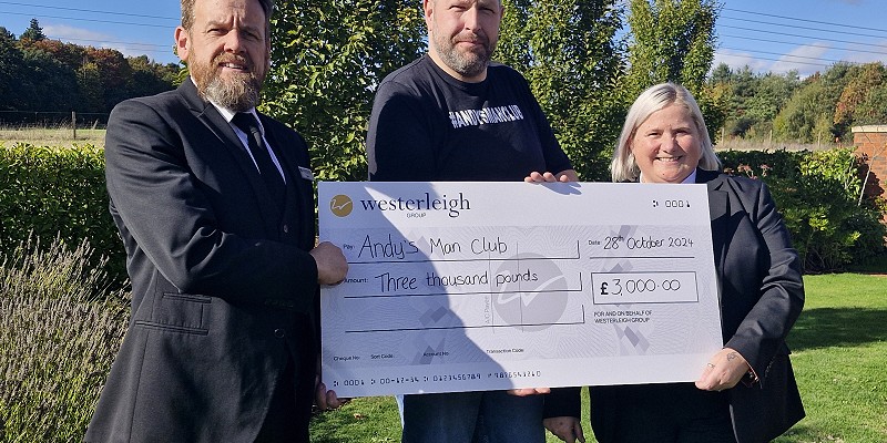 Crematorium’s helping hand for men’s support group