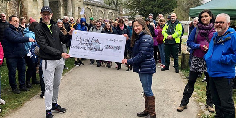 Borders Crematorium gives huge helping hand to local charity