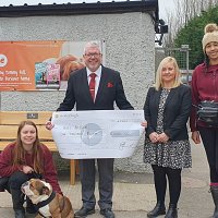 Sirhowy Valley Crematorium shows support to three local charities