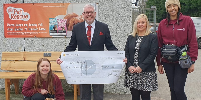 Sirhowy Valley Crematorium shows support to three local charities