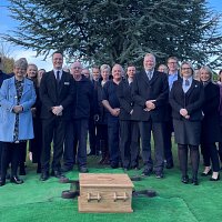 Time capsule buried at Westerleigh Cemetery & Crematorium