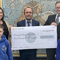 Charing Crematorium supports growing village school