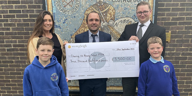 Charing Crematorium supports growing village school