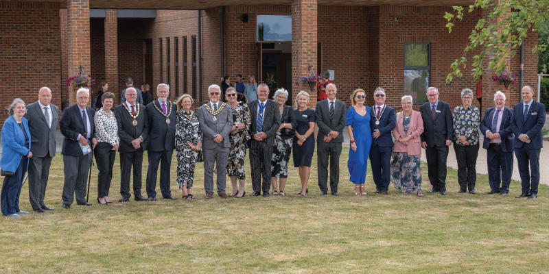 Dedication service at New Forest Crematorium