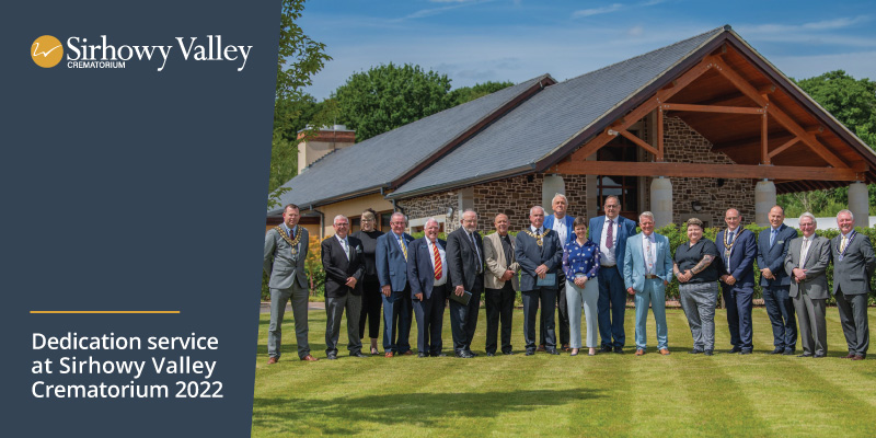 Dedication service at Sirhowy Valley Crematorium