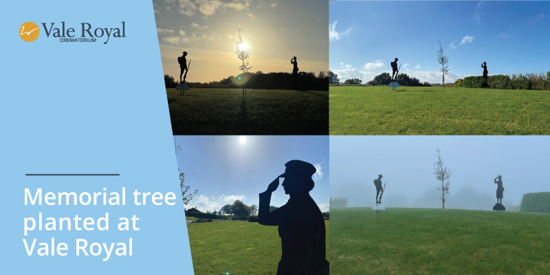 Memorial tree planted at Vale Royal Crematorium