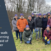 West Wiltshire Crematorium holds forget-me-not walk in aid of children’s charity