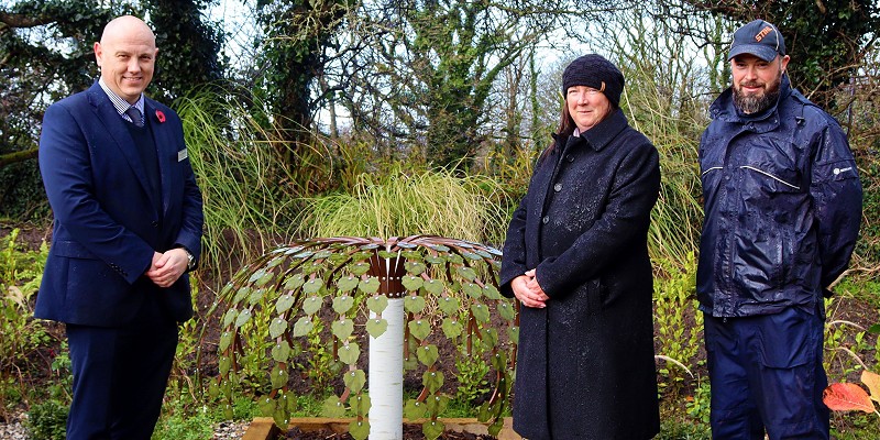 New children’s memorial garden opens at Treswithian Downs Crematorium
