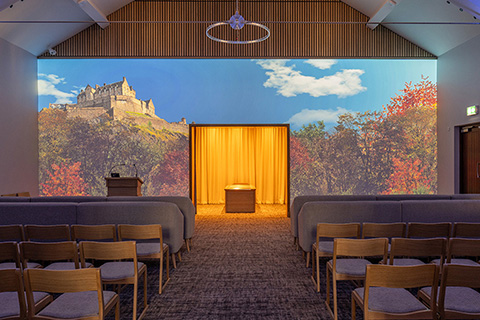 Edinburgh Castle Projection Image