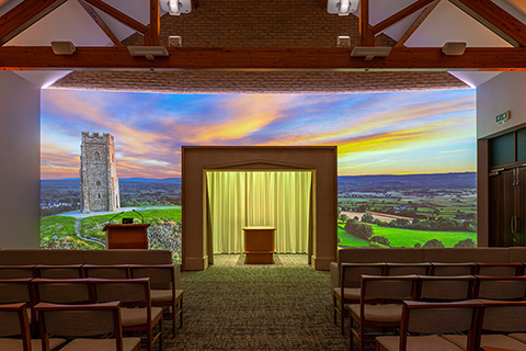 Glastonbury Tor Projection Image