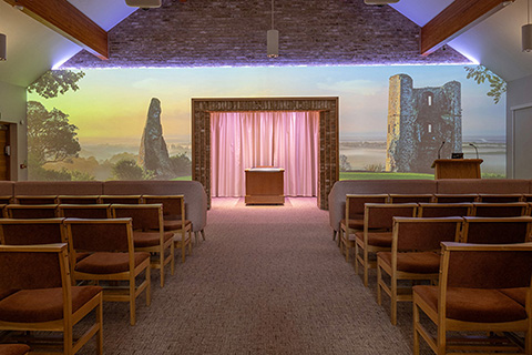 Hadleigh Castle Projection Image