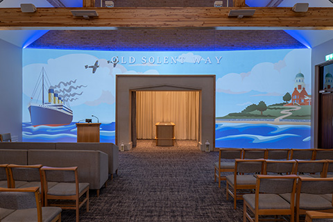The Old Solent Way Projection Image